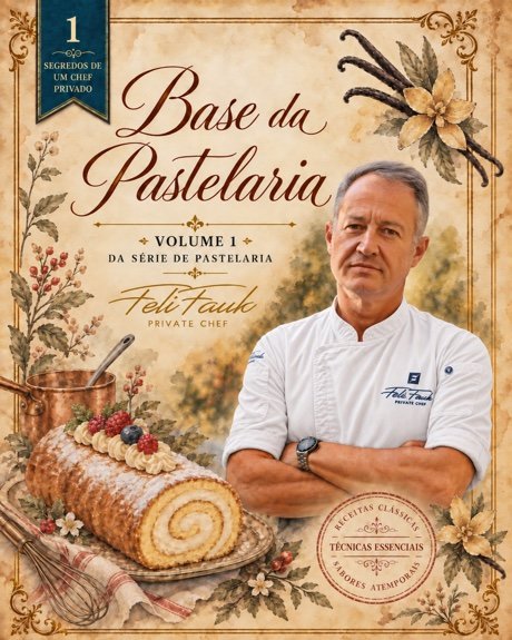 Capa do Volume 1 — Base da Pastelaria