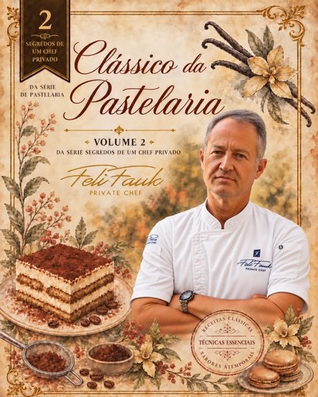 Capa do Volume 2 — Clássico da Pastelaria