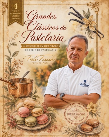 Capa do Volume 4 — Grandes Clássicos da Pastelaria