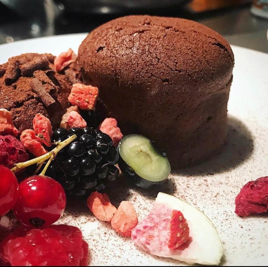 Coulant de chocolate