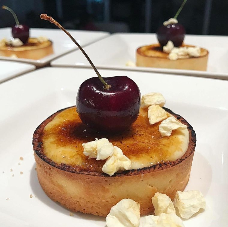 Tartaleta de crema catalana
